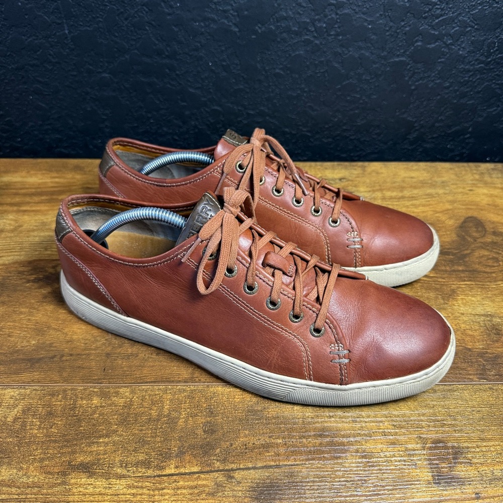 Sperry Gold Cup STS11788 Brown Leather Sneaker Mens 11M